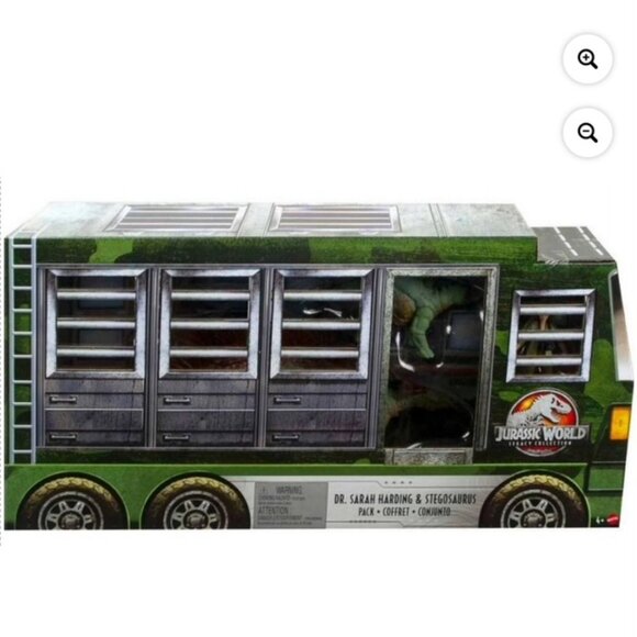 Jurassic World Collectible Action Figure *Track & Explore Vehicle Set - Picture 7 of 7